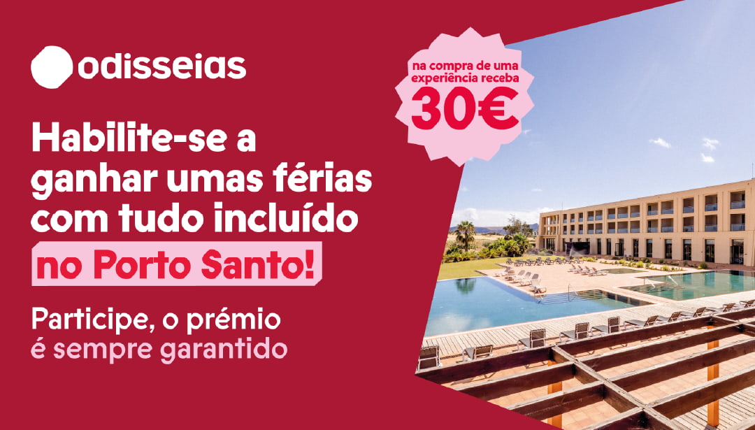 Odisseias vai oferecer umas férias com tudo incluído no Porto Santo